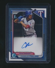 CHANDLER POLLARD 2024 BOWMAN CHROME 1ST RC AUTO #CPA-CP