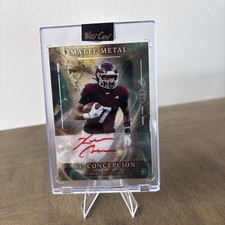 Wild Card Matte Metal KC Concepcion True 1/1 Auto Rookie. rookie card picture