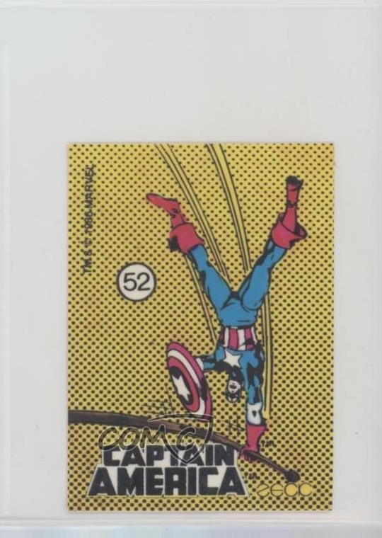 1986 Comic Images Marvel Universe - Stickers I: Official Captain America 0i7t