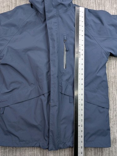 Cabelas Goretex Jacket & Pants Polartec Blue Fleece Lined Mens Medium Waterproof - Picture 20 of 23
