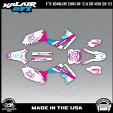 Kalair GFX Graphics Kit for CRF250R 2010-13 and CRF450R 2009-2012 FH - Pink