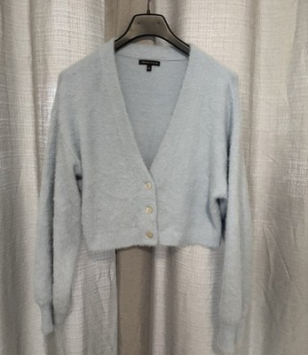 Kendall + Kylie Fuzzy Knit Cardigan & Cami Set