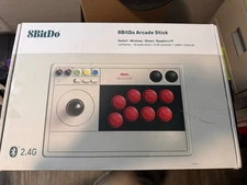  8Bitdo Arcade Stick for Switch & Windows, Wireless Bluetooth, 2.4G Receiver