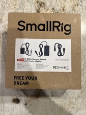 SmallRig dummy Battery for Canon LP-E6NH with wall Plug. New In Box