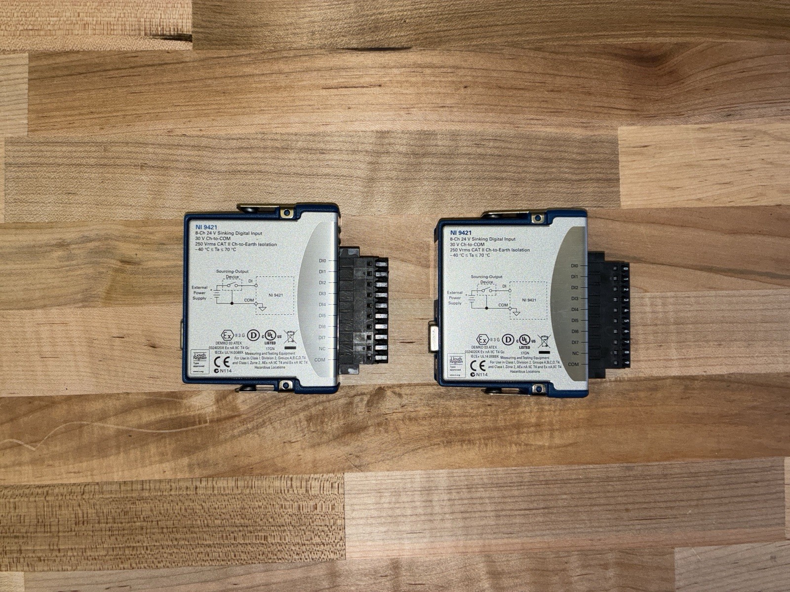 National Instruments NI 9421 8-Ch 24V Sinking Digital Input Module