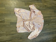 Van Raalte Champagne Colored Short Robe Sz Medium VINTAGE