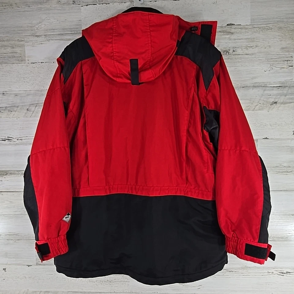 VINTAGE 90'S SERAC RED JACKET MEN'S SZ XL NAGANO OLIMPYC WINTER GAMES 1998 FLAWS - Image 2 of 4