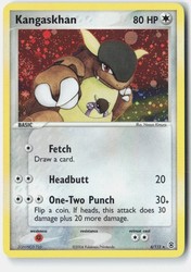 Kangaskhan 6/112 EX FireRed & LeafGreen Holo Rare