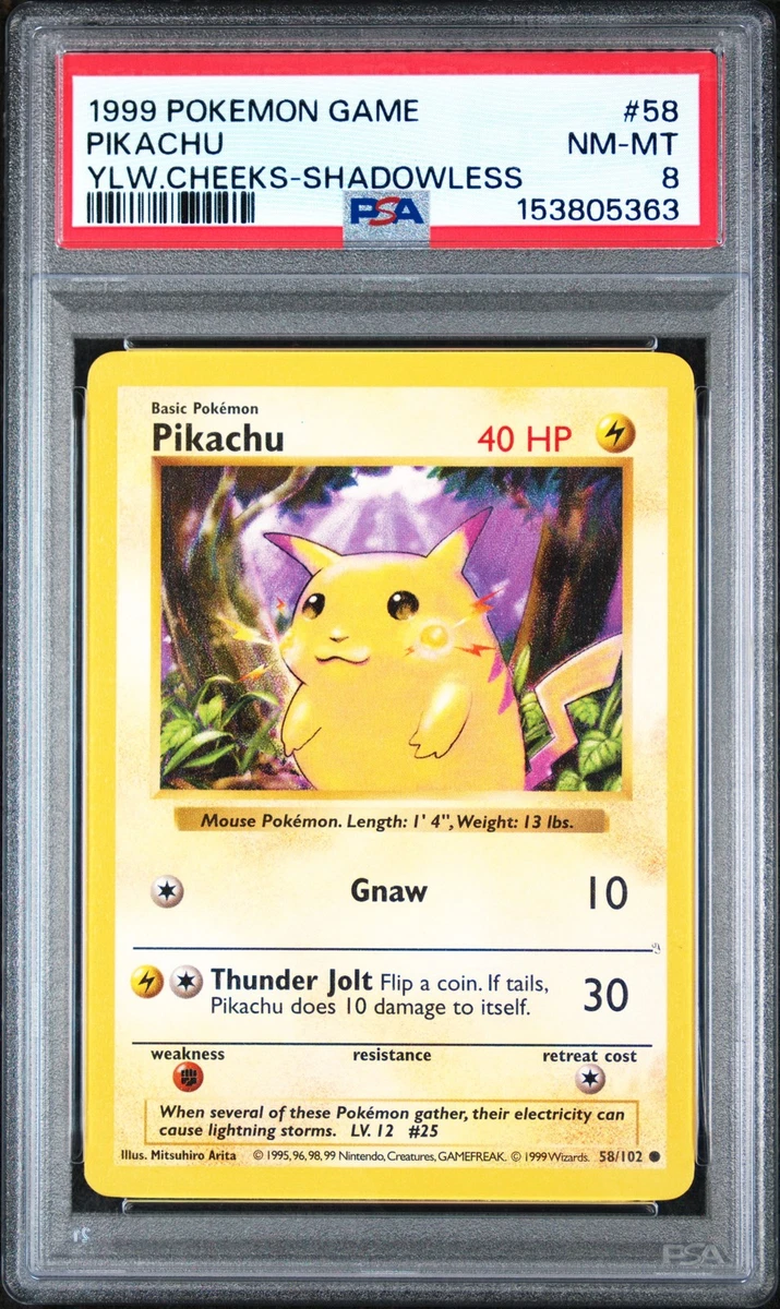 Pokémon Pikachu Base Set Cards for sale - eBay