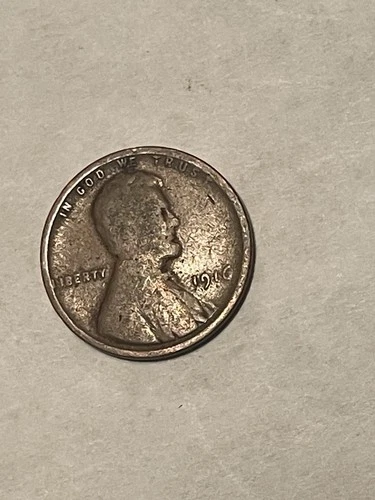 1916  Lincoln  Wheat  Cent ~ No Mint Mark