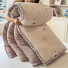 Thick High Weight Winter Blanket Comforter Quilt Mushroom Bear Pattern 200×230cm