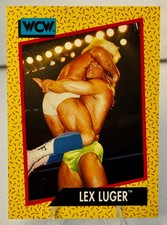LEX LUGER 1991 IMPEL WCW WRESTLING #21
