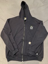 Carhartt FR Large Flame Resist Force Full Zip Hoodie NFPA 2112 Rain Defender