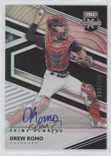 2020 Elite Extra Edition Prime Numbers A Signatures /205 Drew Romo #35 Auto n1u