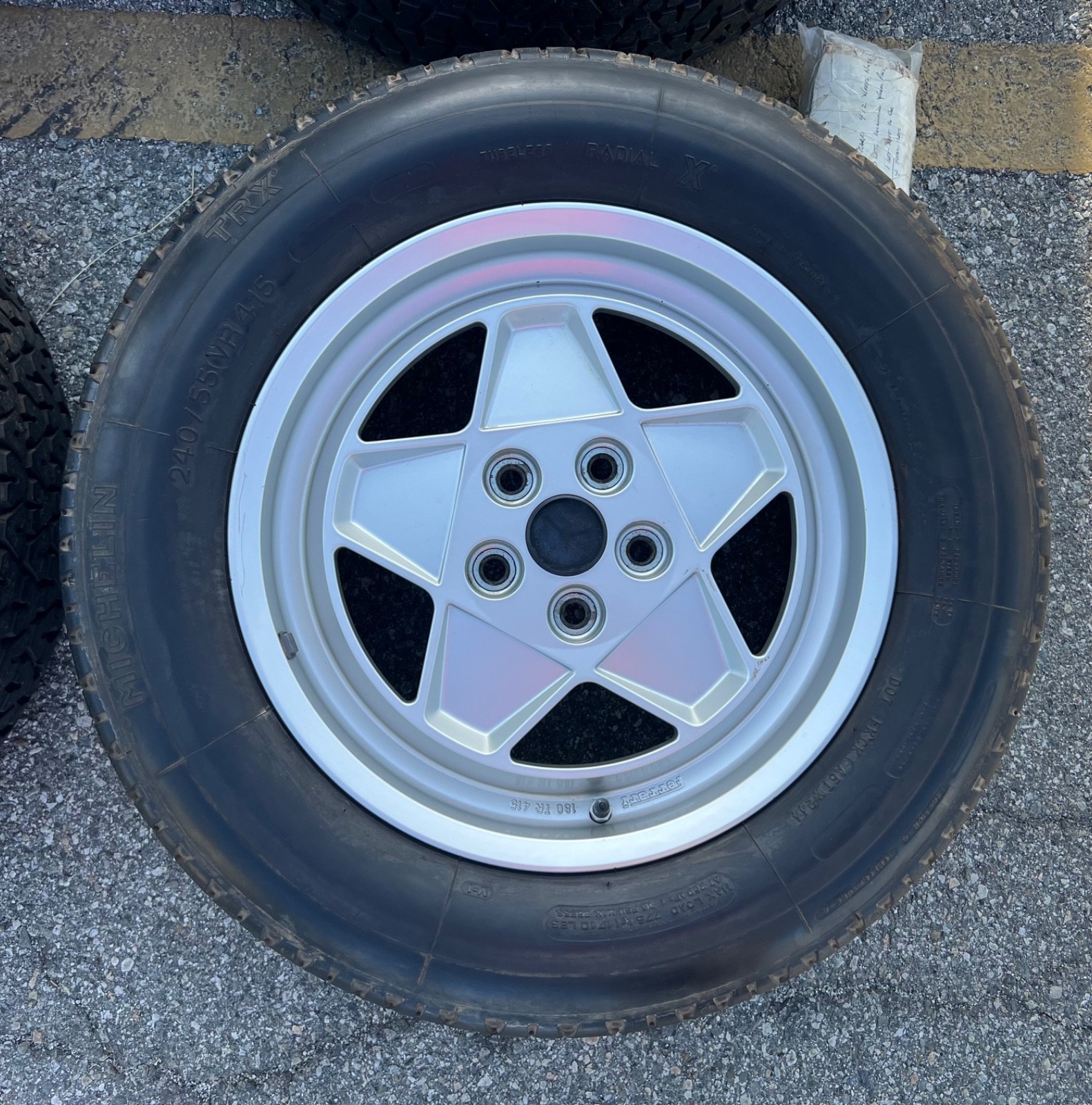 FERRARI 180TR415 Wheel Tire 512BB 400i 412 GT TRX 240/55VR415 127151 wheels