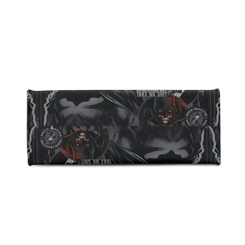 Personalized Batman Superhero Leather Handbag, Batman Lovers Shoulder Bag Gift