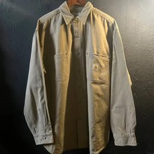 Carhartt Long Sleeve Shirt - Size L, Vintage Style
