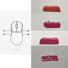 Mouse Side Button Left/Right Up/Down Button For Logitech G Pro Wireless Mouse