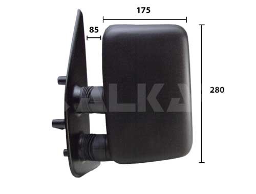 Alkar 9250961 AußEnspiegel Links FüR Jumper Ducato Boxer 02.94-04.02 Fiat-image