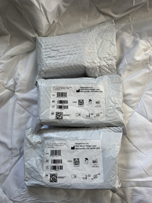 Lot Of 3 Respironics Dreamstation Water Tank Tub Chamber for CPAP