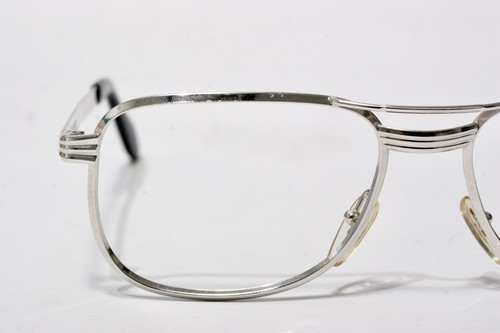 SBF Herren 294/714 Brille Brillengestell Silber 58-18-140 NOS Metallgestell A177 - Bild 5 von 9