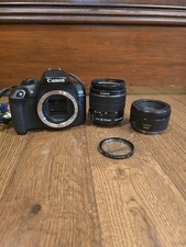 Canon EOS Rebel T6 Camera Kit with 2 Lenses Filter