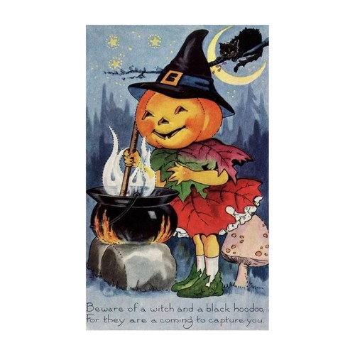 24Pcs Vintage Halloween Postcards Pumpkins Writting Cards Creative Decorative - Picture 5 of 8