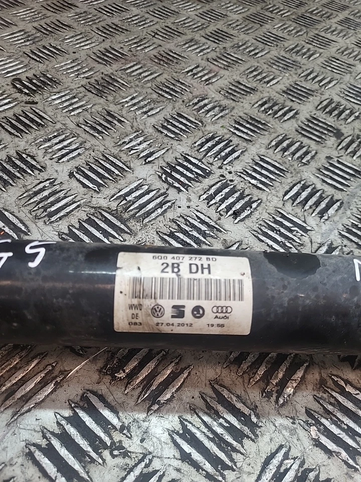 Volkswagen Polo 2005 1,4 L gasolina fuera de juego eje de transmisión derecho 6Q0 407 272 BD Foto 4 de 4