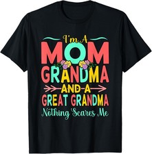 I'm A Great Grandma Grandmother Nana Mother    s Day Graphic T-Shirt