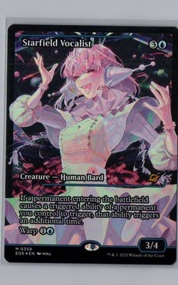 Starfield Vocalist (Showcase) M Edge of Eternities 359 NM