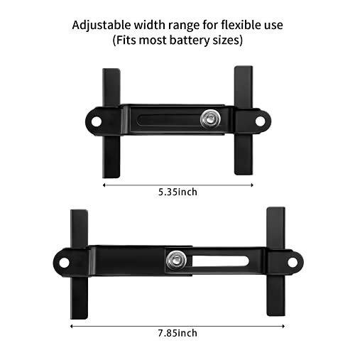 Adjustable Battery Hold Down,Universal Crossbar with 10 inch bolts - Picture 4 of 7