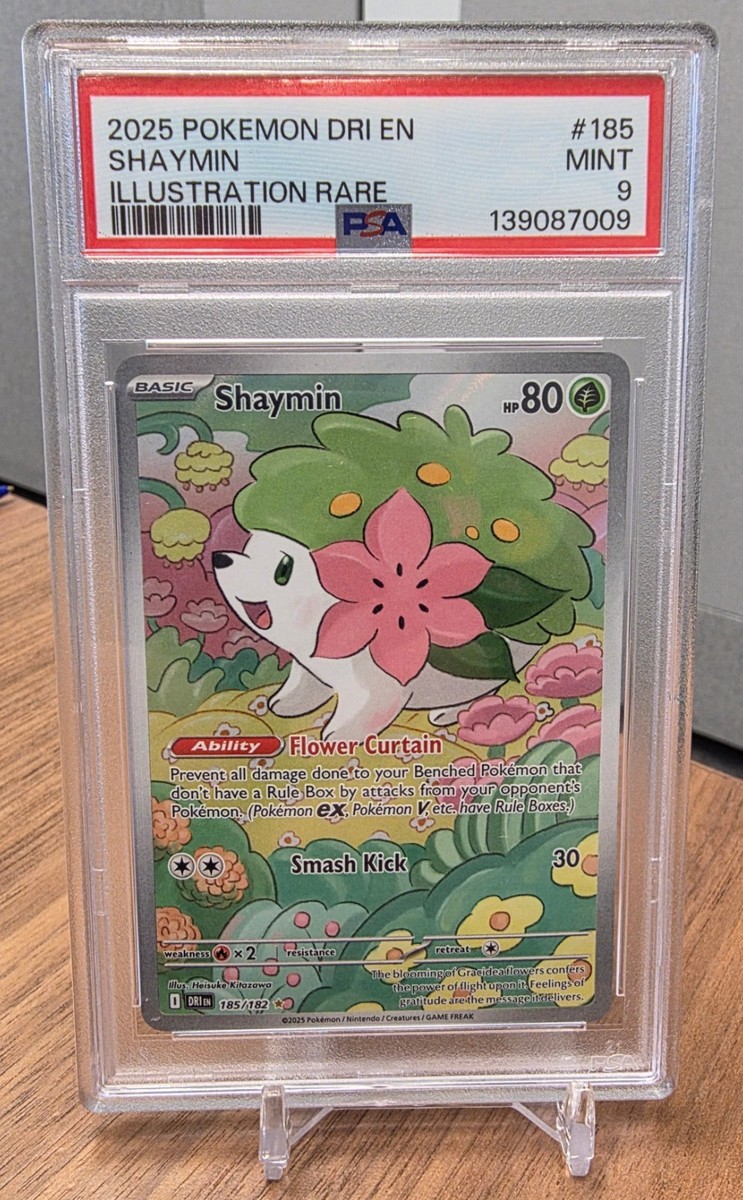 Shaymin 185/182 - PSA 9 Mint - Sv10: Destined Rivals Holo | eBay