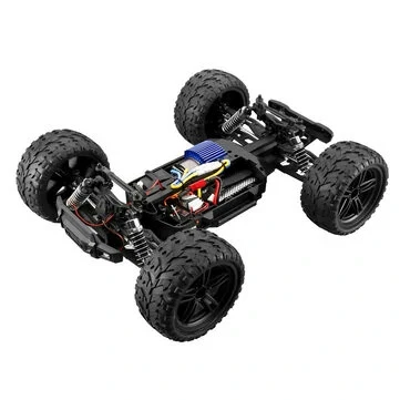 Flyhal HBX FC610 RTR Two Battery 1/10 2.4G 4WD 46km/h RC Car Vehicles LED Lights - Image 2 of 4