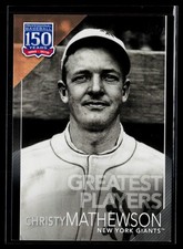 Christy Mathewson 2019 Topps 150 Years Baseball Greatest Players Black /299