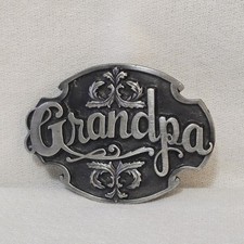 Belt Buckle - Siskiyou Buckle Co. "Grandpa" 1988 with wear 