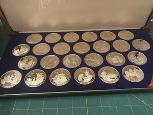 Discovery of America 500th Ann. Silver Coin Coll.: British Virgin Islands: 1992