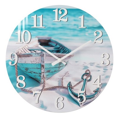 Outdoor Clock Waterproof Nautical Beach Rustic Wall Clock
