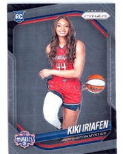 2025 Panini Prizm WNBA Kiki Iriafen Washington Mystics #149
