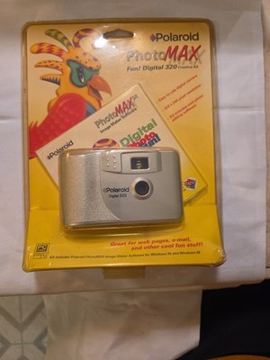 Polaroid PhotoMAX FUN 320 0.1MP Digital Camera - Silver