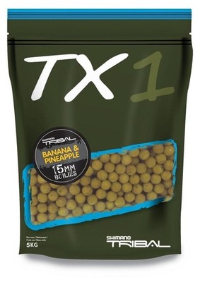 Shimano TX1 Boilies Banana & Pineapple 24mm 5Kg Karpfen Köder