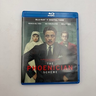 The Phoenician Scheme Blu-ray 2025 Starring Benicio Del Toro & Tom Hanks