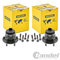 2X Moog RADLAGER-SATZ Radlagersatz Hinten Passend FüR Ford Mondeo