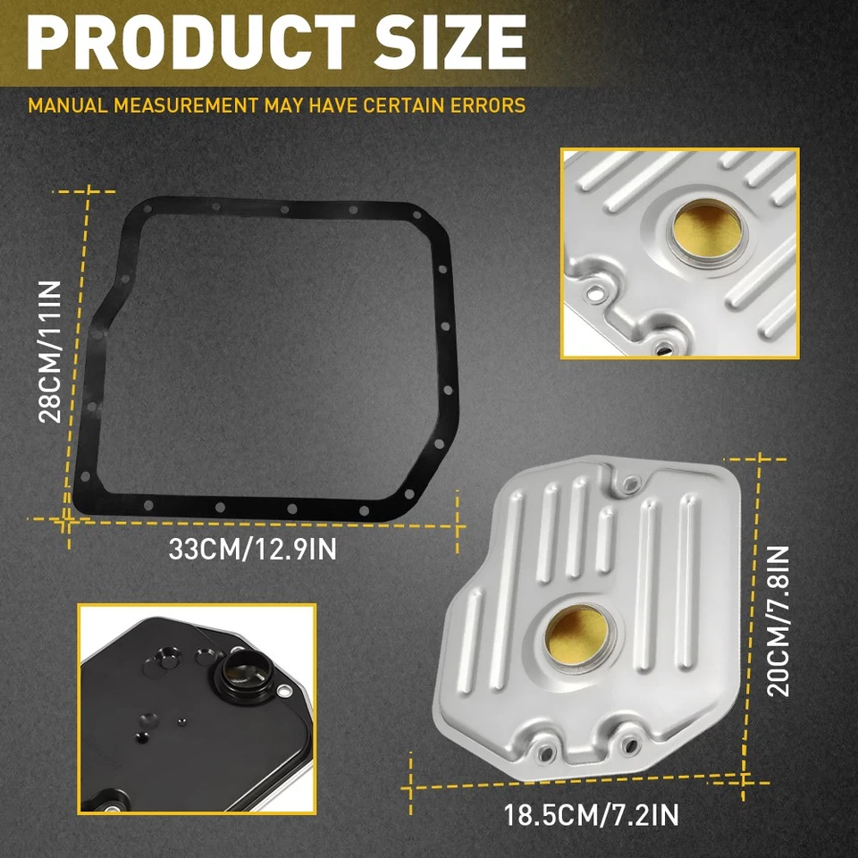 Transmission Filter With Pan Gasket Kit Set For TOYOTA SCION LEXUS 35330-06010 - Image 4 of 4