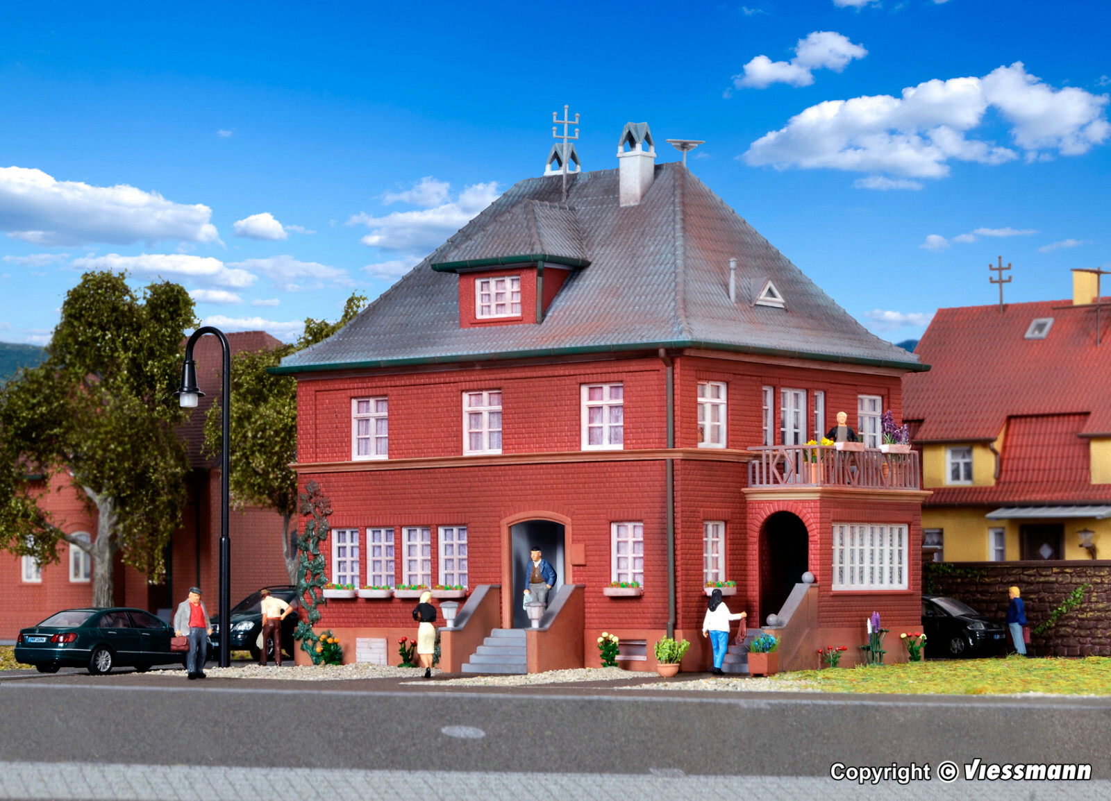 Kibri 38718 ( 8718 ) H0 - Haus Borsigstra&szlig;e NEU & OvP