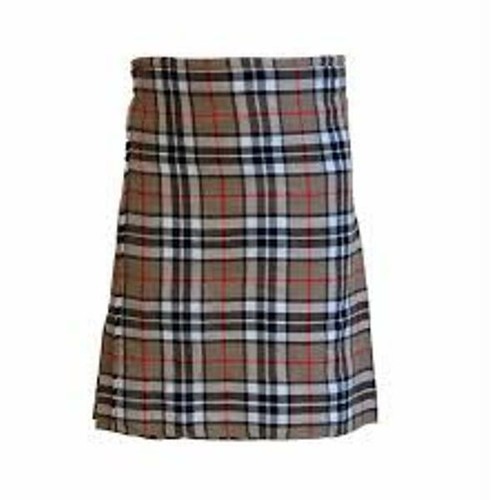 Highland kilt made of 6 yard 13 oz acrylic wool box plated available clan tartan - 第 7/23 張圖片