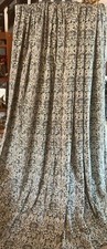 Morris & Co Curtains Little Chintz Blue Linen Quality Stunning