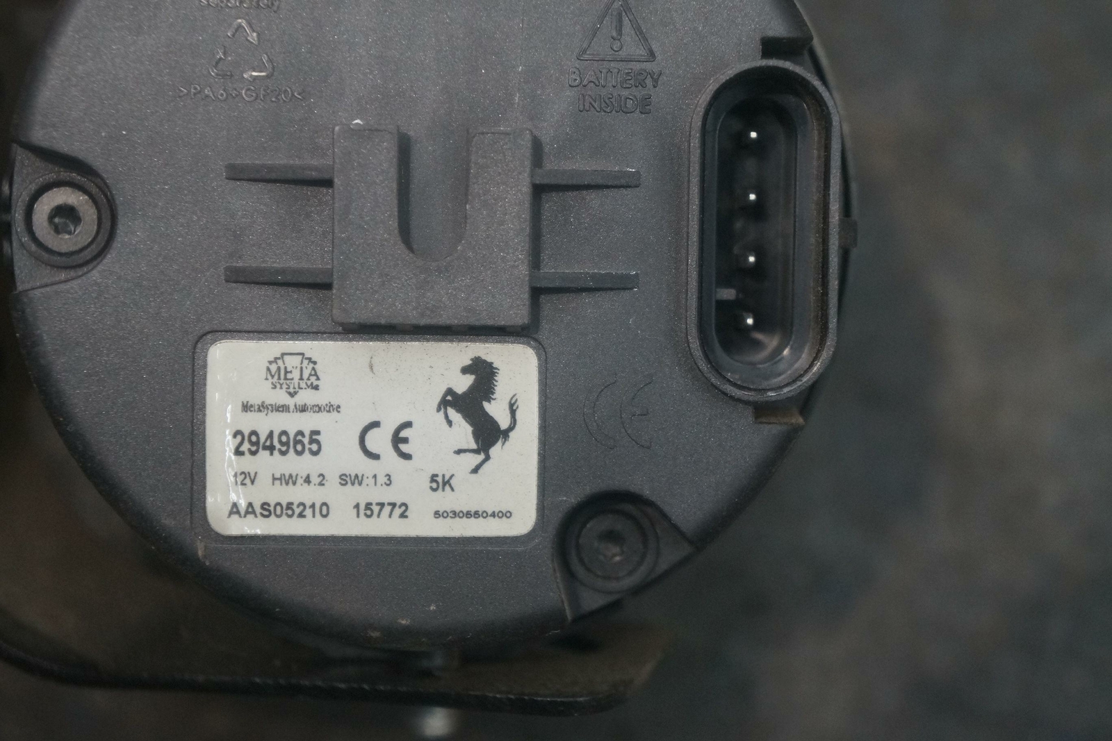 Alarm Horn Siren Gong 294965 OEM Ferrari 488 2016 458 599 612