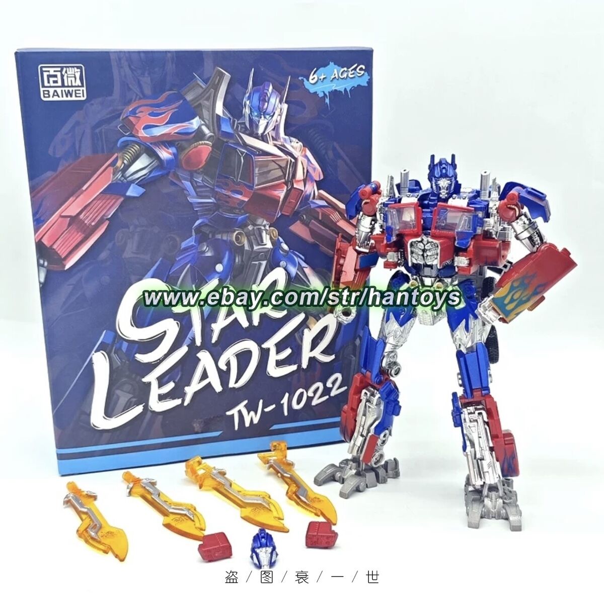 NEW BaiWei TW1022EX Autobot Leader OP KO.ss44 18cm 7in NEW BaiWei TW1022EX Autobot Leader OP KO.ss44 18cm 7in