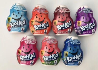 6 Ct Kool-Aid & Mio Cherry Orange Tropical Punch Blue Raspberry
