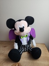 Disney Mickey Mouse Just Play Plush Vampire Dracula Halloween Toy Works